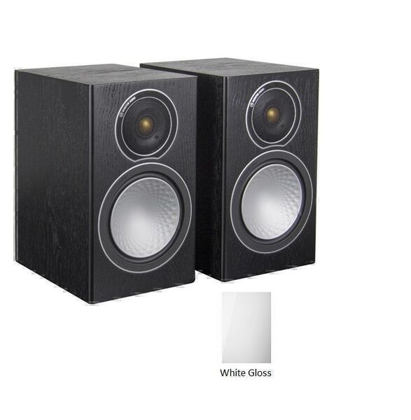 Полочная акустика Monitor Audio Silver 1 white high gloss артикул X34034666-1-1