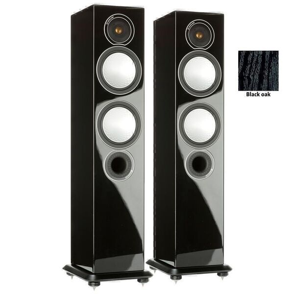 Напольная акустика Monitor Audio Silver 6 black oak артикул X34050149-1