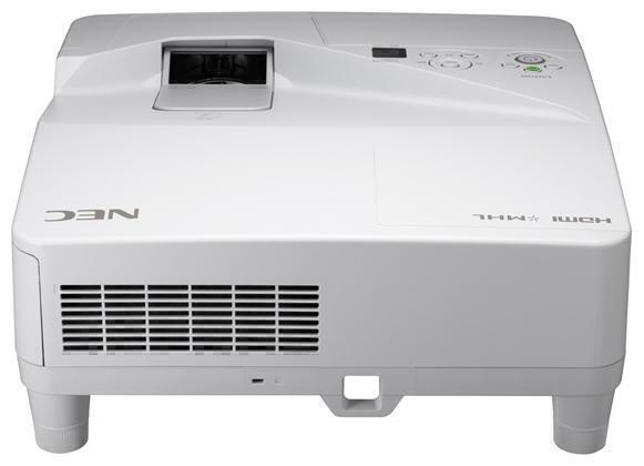 NEC NP-UM361XG-WK (incl. wall-mount - с крепежом NP04WK) Ультракороткофокусный LCD проектор артикул X33985429-1 в интернет-магазине «HiFi-Trade»