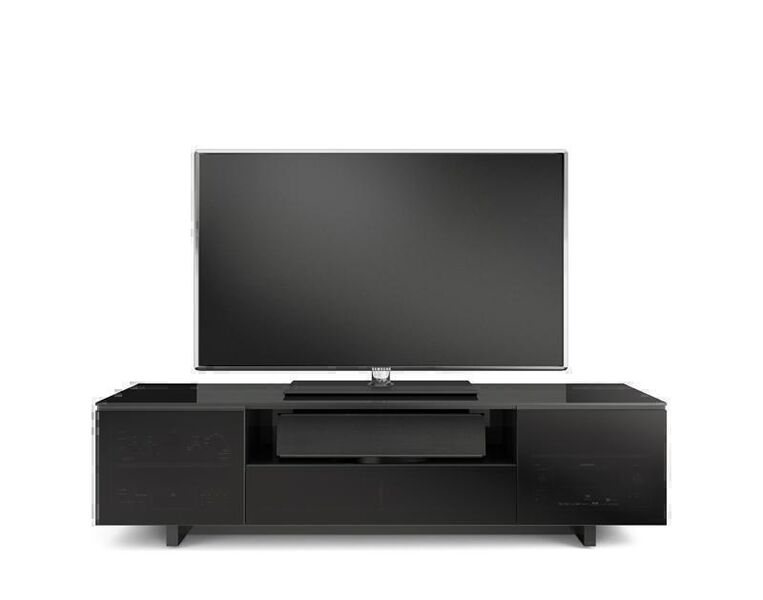 Тумбы под телевизор BDI Nora Slim 8239-S black артикул X33959680-1