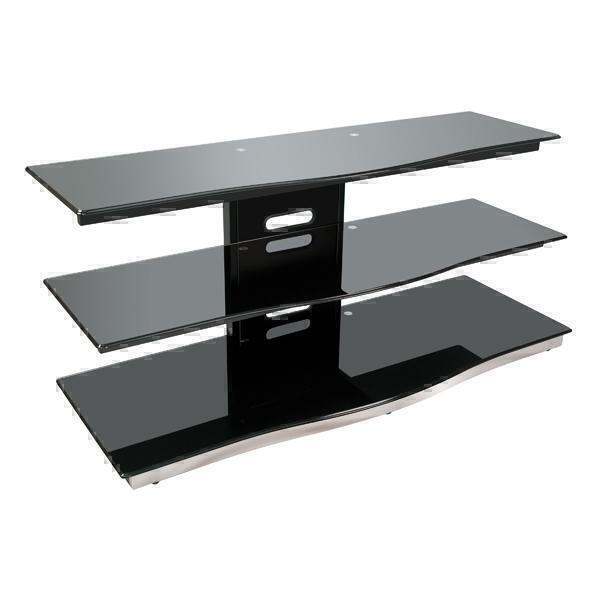 Тумбы под телевизор Bello PVS-4252 brushed steel артикул X33943089-1