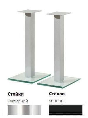 Стойки под акустику Spectral QS 58 черное стекло-алюминий артикул X33948851-1