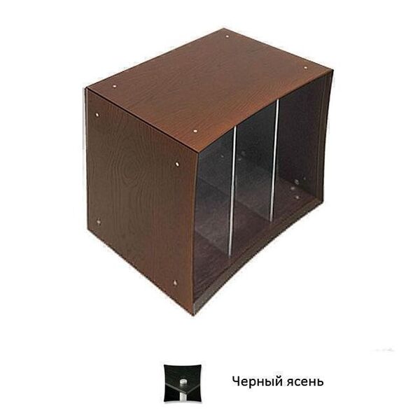 Подставки под CD/DVD Quadraspire LP Qube black ash артикул X33952303-1
