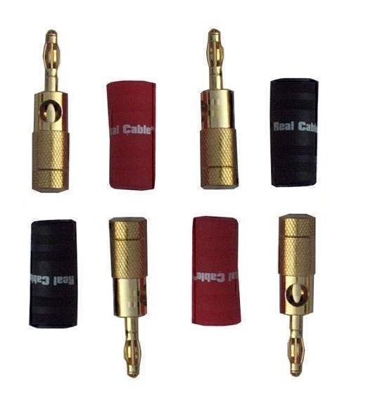 Real Cable B6932-2C/4pcs (4 штуки), разъёмы акустические (банан) артикул X34113592-1