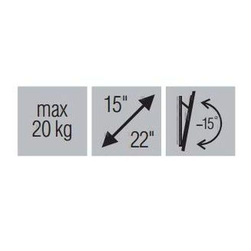 Крепления для телевизоров Металлдизайн (Metaldesign) MD 304 черный артикул X33930207-1-3