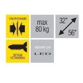 Крепления для телевизоров Металлдизайн (Metaldesign) MD 3101 серебристый артикул X33930170-1-2