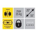 Крепления для телевизоров Металлдизайн (Metaldesign) MD 3128 черный артикул X33930057-1-2