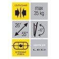 Крепления для телевизоров Металлдизайн (Metaldesign) MD 3223 черный артикул X33929849-1-2