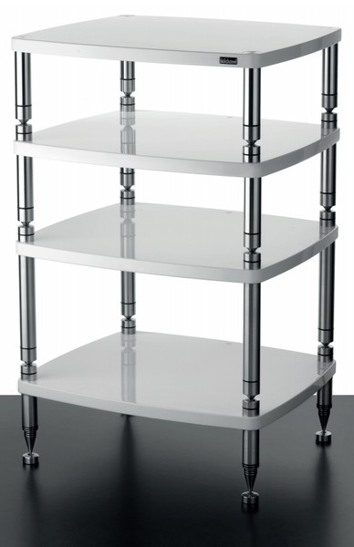 Solidsteel HF 4 white gloss (белый полированный), High-End Audio Rack, Стойка под Hi-End аппаратуру артикул X33946726-1