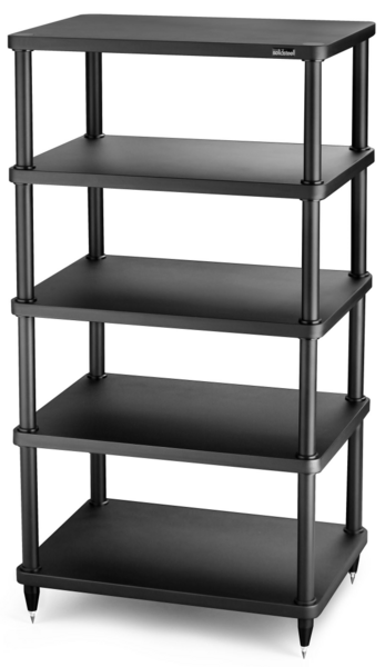 Solidsteel S3-5 black (черный матовый), Hi-Fi Audio Rack, Стойка под аппаратуру артикул X33960429-1