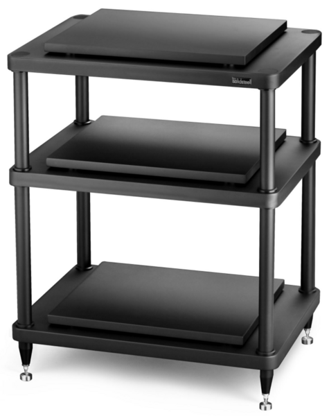 Solidsteel S5-3 черный матовый, Advanced Hi-Fi Audio Rack, Стойка под аппаратуру артикул X33960417-1