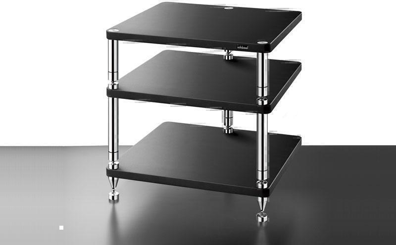 Стойки под аппаратуру Solidsteel HJ 3 черный матовый артикул X33960580-1