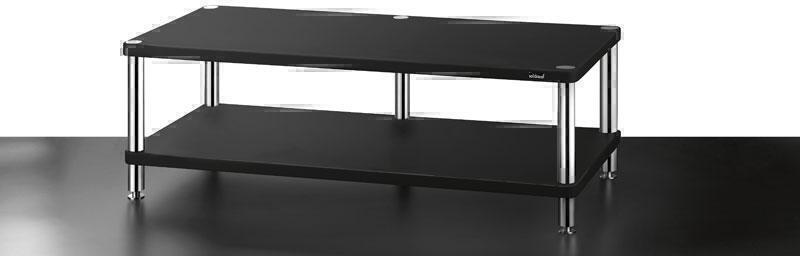 Тумбы под телевизор Solidsteel HW 2 черный матовый артикул X33958773-1