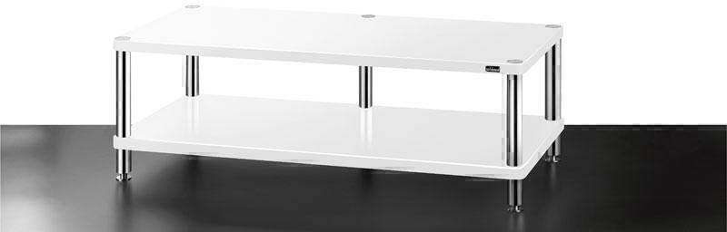 Тумбы под телевизор Solidsteel HW 2 белый лак артикул X33958788-1