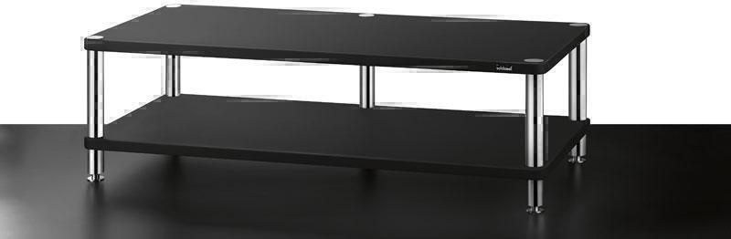 Тумбы под телевизор Solidsteel HW 2L черный матовый артикул X33958749-1