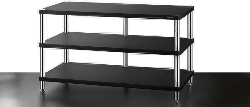 Тумбы под телевизор Solidsteel HW 3 черный матовый артикул X33958724-1