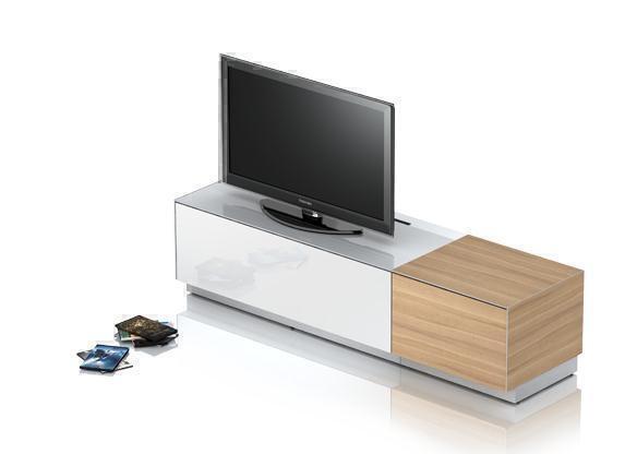 Тумбы под телевизор Sonorous EMX-6540 Right белый лак артикул X33941093-1