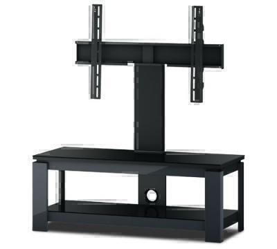Тумбы под телевизор с креплением Sonorous HG 1025 черное стекло-графит артикул X33934763-1