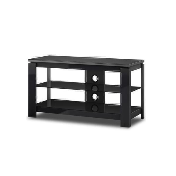 Тумбы под телевизор Sonorous HG 1030 черное стекло-черное дерево артикул X33941022-1