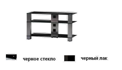 Тумбы под телевизор Sonorous PL 3405 черное стекло-черный артикул X33940601-1