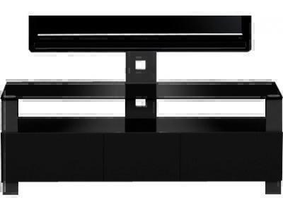 Тумбы под телевизор с креплением Sonorous TR 1113 черное стекло-черный артикул X33934224-1