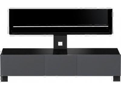 Тумбы под телевизор с креплением Sonorous TR 1130 черное стекло-графит артикул X33934190-1