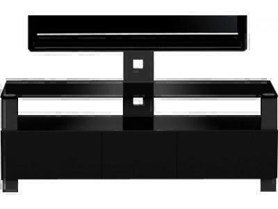 Тумбы под телевизор с креплением Sonorous TR 1133 черное стекло-черный артикул X33934135-1