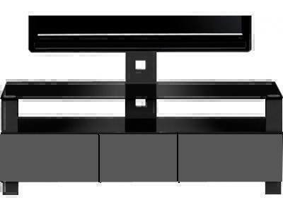 Тумбы под телевизор с креплением Sonorous TR 1133 черное стекло-графит артикул X33934146-1