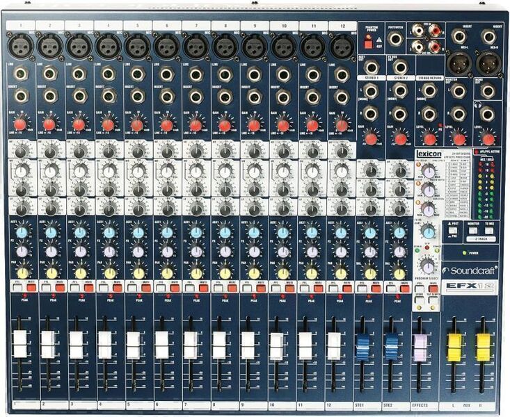 Пассивные микшеры Soundcraft EFX12 артикул X33976620-1-2