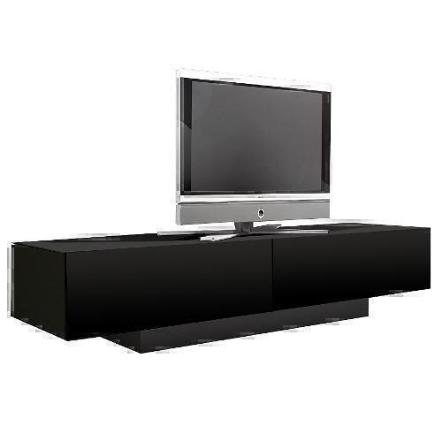 Тумбы под телевизор Spectral BR2001 V3 черное стекло-черный артикул X33939888-1