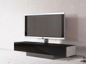 Тумбы под телевизор Spectral BR1501 черное стекло-черный артикул X33940026-1