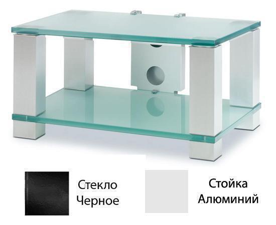 Стойки под аппаратуру Spectral HE 682 черное стекло-алюминий артикул X33945979-1
