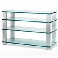 Стойки под аппаратуру Spectral HSL-1204 (3 boxes) прозрачное стекло-алюминий артикул X33945918-1