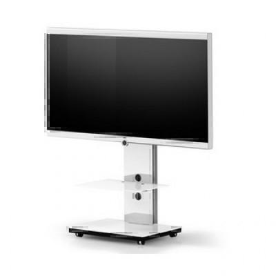 Тумбы под телевизор с креплением Spectral PX601 белое стекло-белый артикул X33933547-1