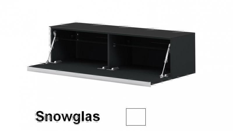 Стойки под аппаратуру Spectral SCH1100 белое стекло-алюминий артикул X33945741-1
