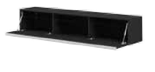Стойки под аппаратуру Spectral SCH1650 черное стекло-алюминий артикул X33945709-1