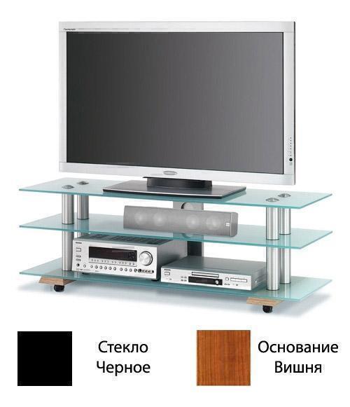 Стойки под аппаратуру Spectral ST 813 черное стекло-вишня артикул X33945665-1