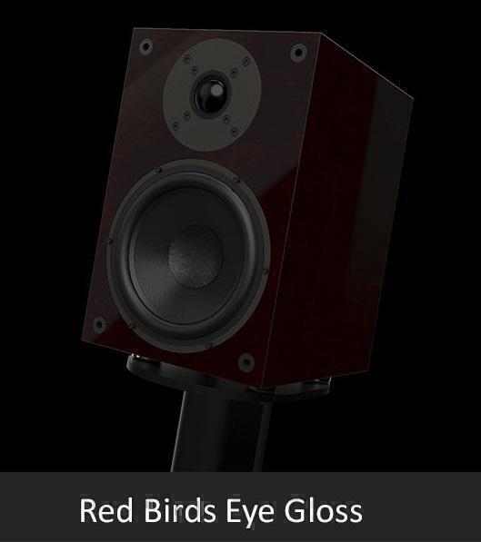 Полочная акустика Wilson Benesch Square One Series II red birds eye gloss артикул X34030584-1