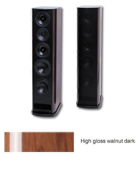 Напольная акустика T+A Criterion TCD 210 S walnut high gloss артикул X34048075-1