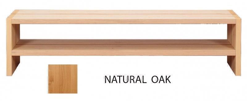 Тумбы под телевизор Tabula Rasa Lowboard 07 1400mm (2 shelves) natural oak артикул X33938051-1