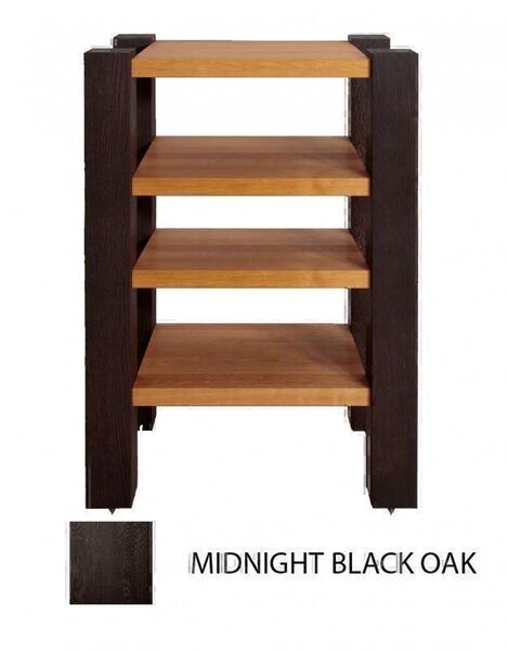 Стойки под аппаратуру Tabula Rasa Notrebo 720 (4 shelves) midnight black oak артикул X33945348-1