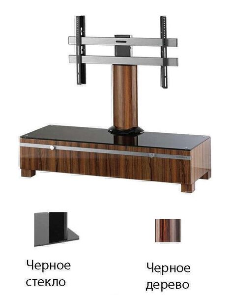 Тумбы под телевизор с креплением Ultimate BB/B with bracket black ebony артикул X33933276-1