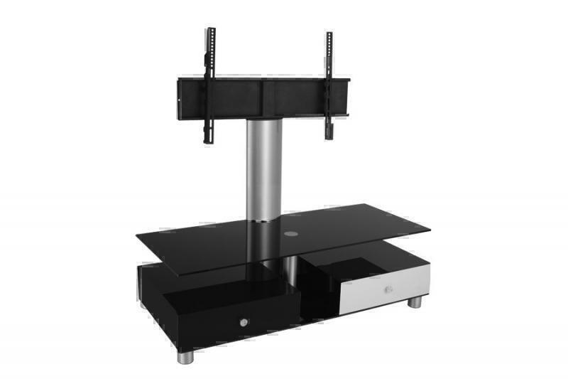 Тумбы под телевизор с креплением Ultimate CASI 556 WB black-white артикул X33933206-1