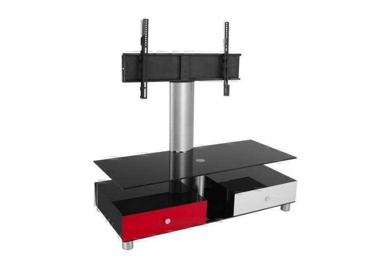 Тумбы под телевизор с креплением Ultimate CASI 556 RW black-red артикул X33933216-1