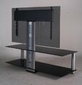 Тумбы под телевизор с креплением Ultimate ES 1244 black-silver