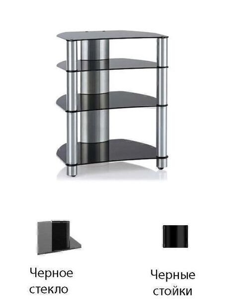 Стойки под аппаратуру Ultimate RACK-400  black артикул X33945308-1