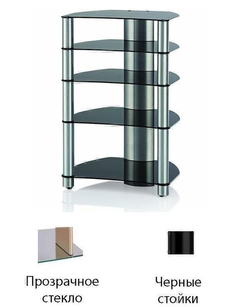 Стойки под аппаратуру Ultimate RACK-500  clear-black артикул X33945257-1