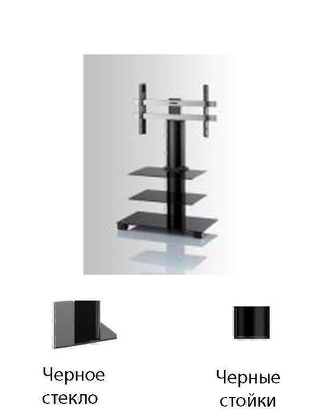Тумбы под телевизор с креплением Ultimate SQ 9544 black артикул X33932602-1