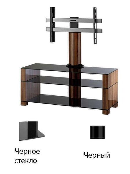 Тумбы под телевизор с креплением Ultimate WD-3/B with bracket black артикул X33932434-1