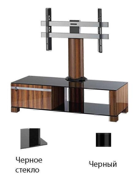 Тумбы под телевизор с креплением Ultimate WX/B with bracket black артикул X33932358-1